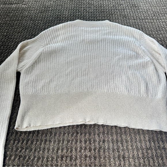 Cordera Cream Ribbed Sweater - Picture 7 of 10
